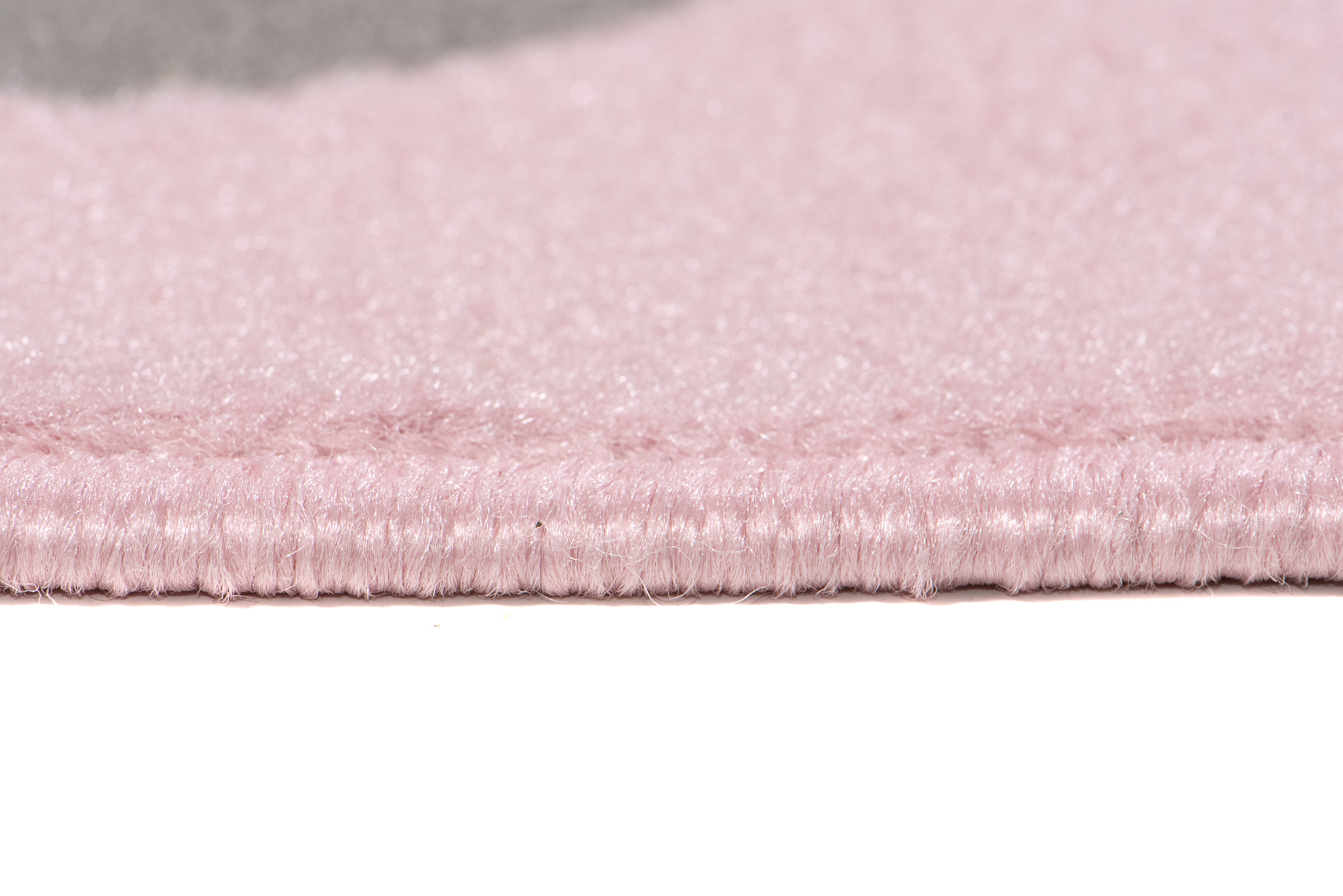 Tappeto bambino panda orso motivo rosa grigio nero animali pelo corto cameretta bambini - Foto 14 di 17