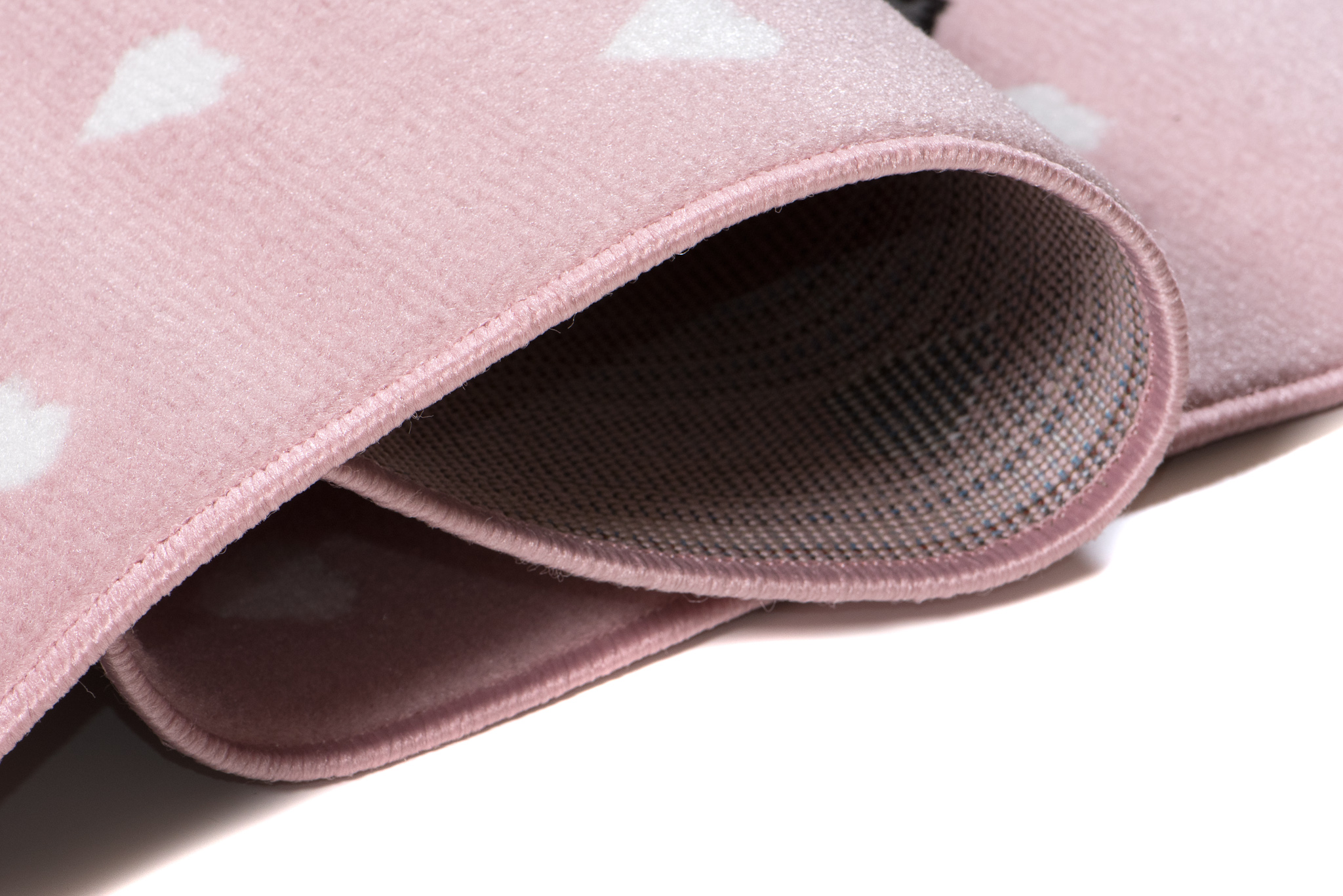 Alfombra infantil patrón de animales de pelo corto oso de peluche gato rosa gris azul sidra - Imagen 15 de 17