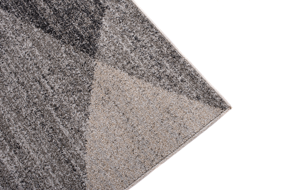 Alfombra de pelo corto moderna melerizada diseño borroso salón dormitorio ecotex - Imagen 12 de 15