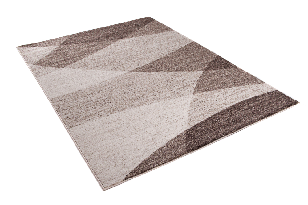 Alfombra de pelo corto moderna melerizada diseño borroso salón dormitorio ecotex - Imagen 8 de 15