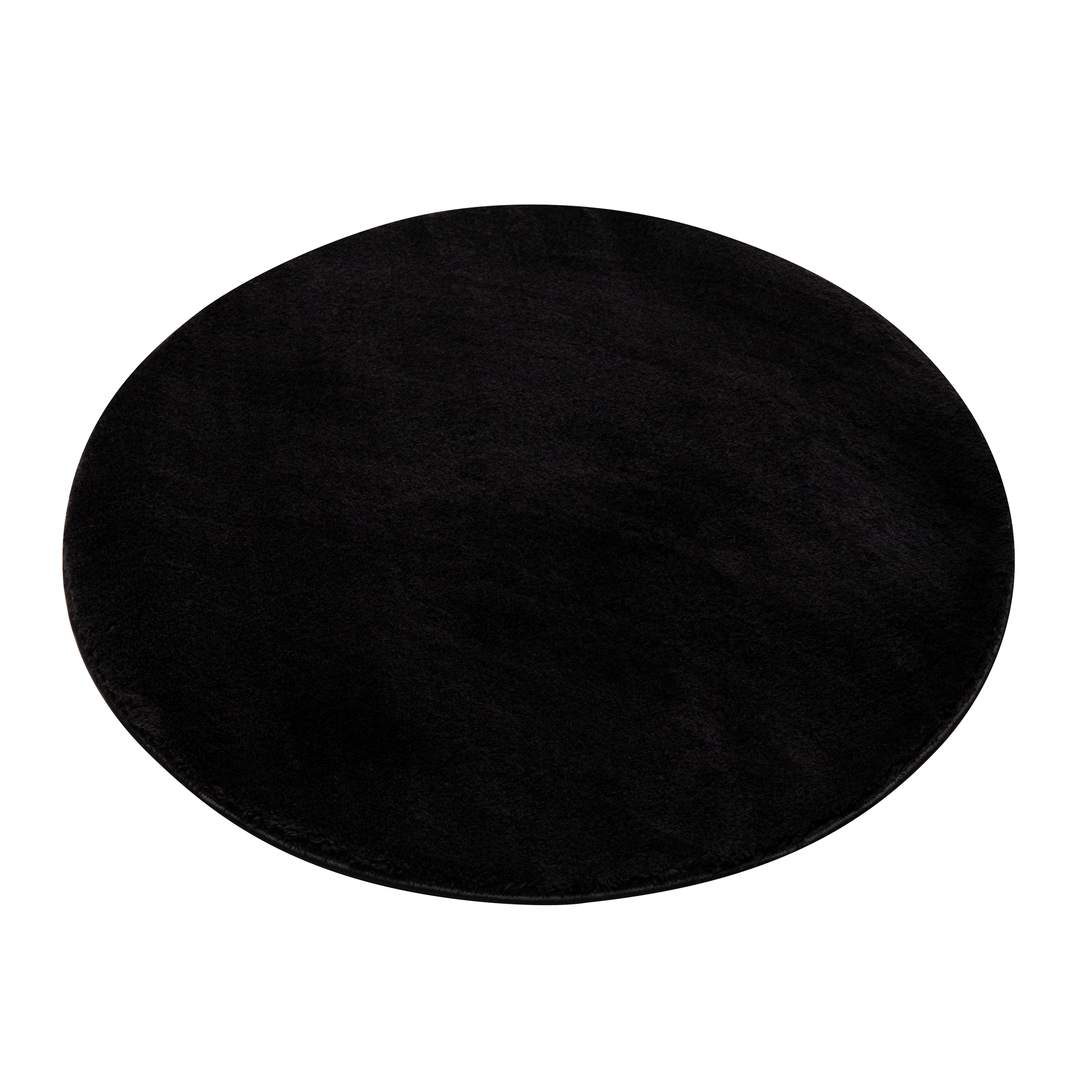 Alfombra Redonda Monocromática Beige Lavable Antideslizante Moderna Salón Dormitorio - Imagen 22 de 22