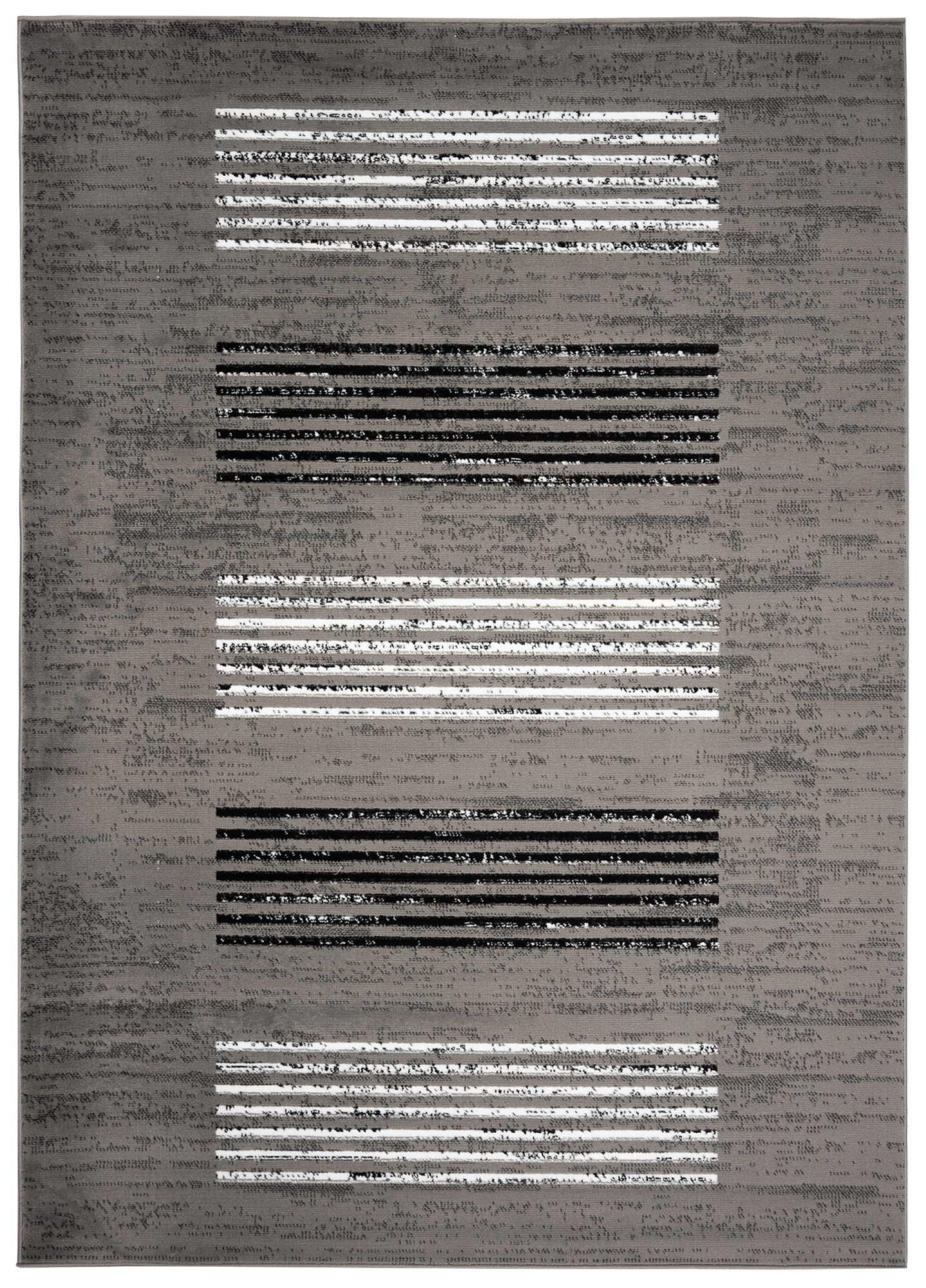 Tappeto 200x300 soggiorno pelo corto grigio moderno motivo geometrico ÖKOTEX - Foto 3 di 41