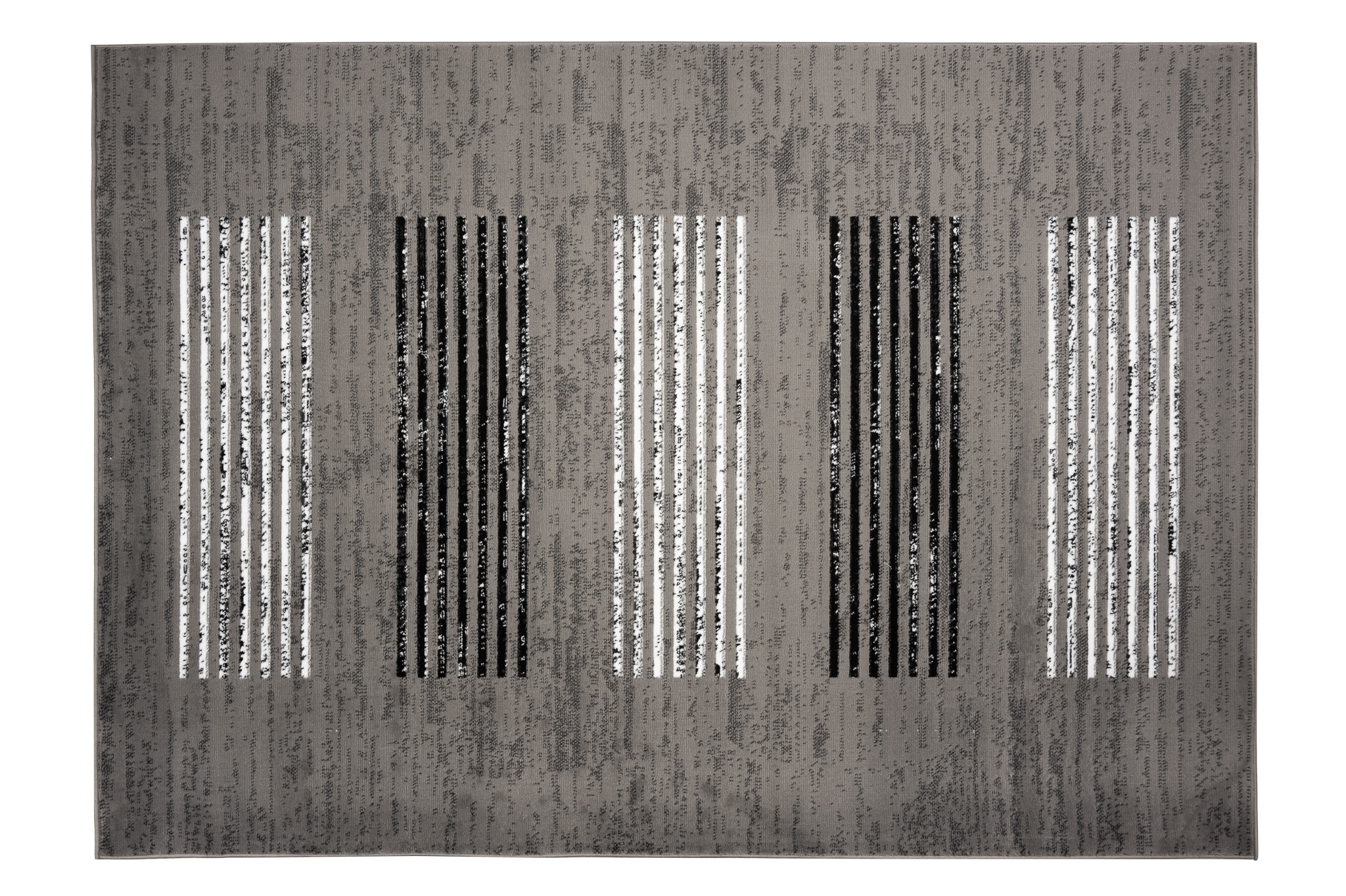 Tappeto 200x300 soggiorno pelo corto grigio moderno motivo geometrico ÖKOTEX - Foto 11 di 41