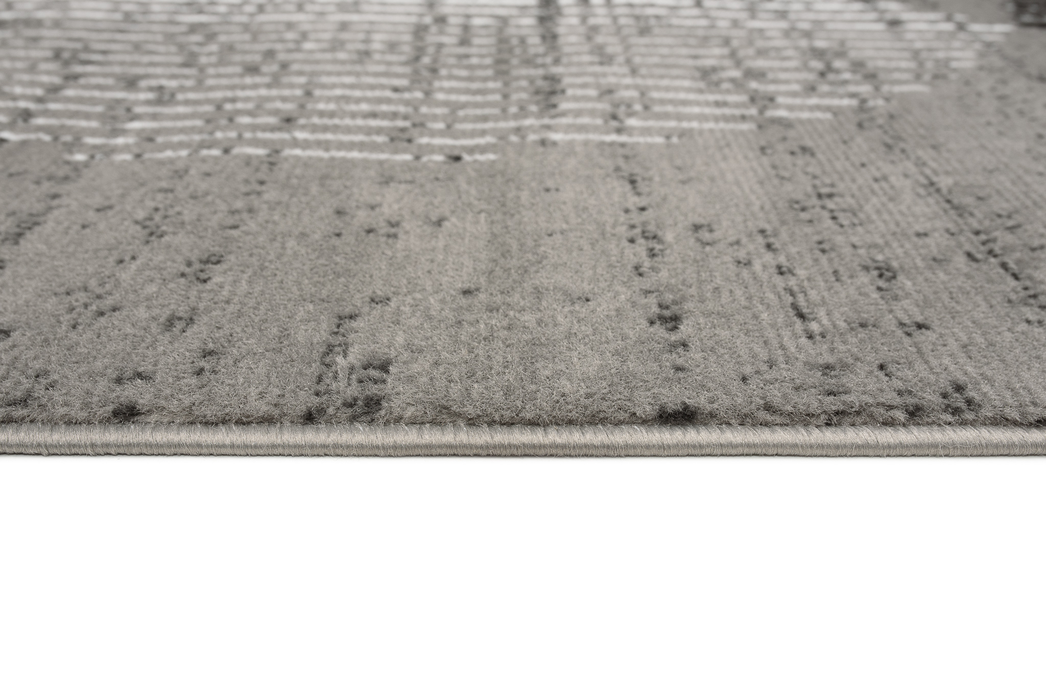 Tappeto 200x300 soggiorno pelo corto grigio moderno motivo geometrico ÖKOTEX - Foto 16 di 41