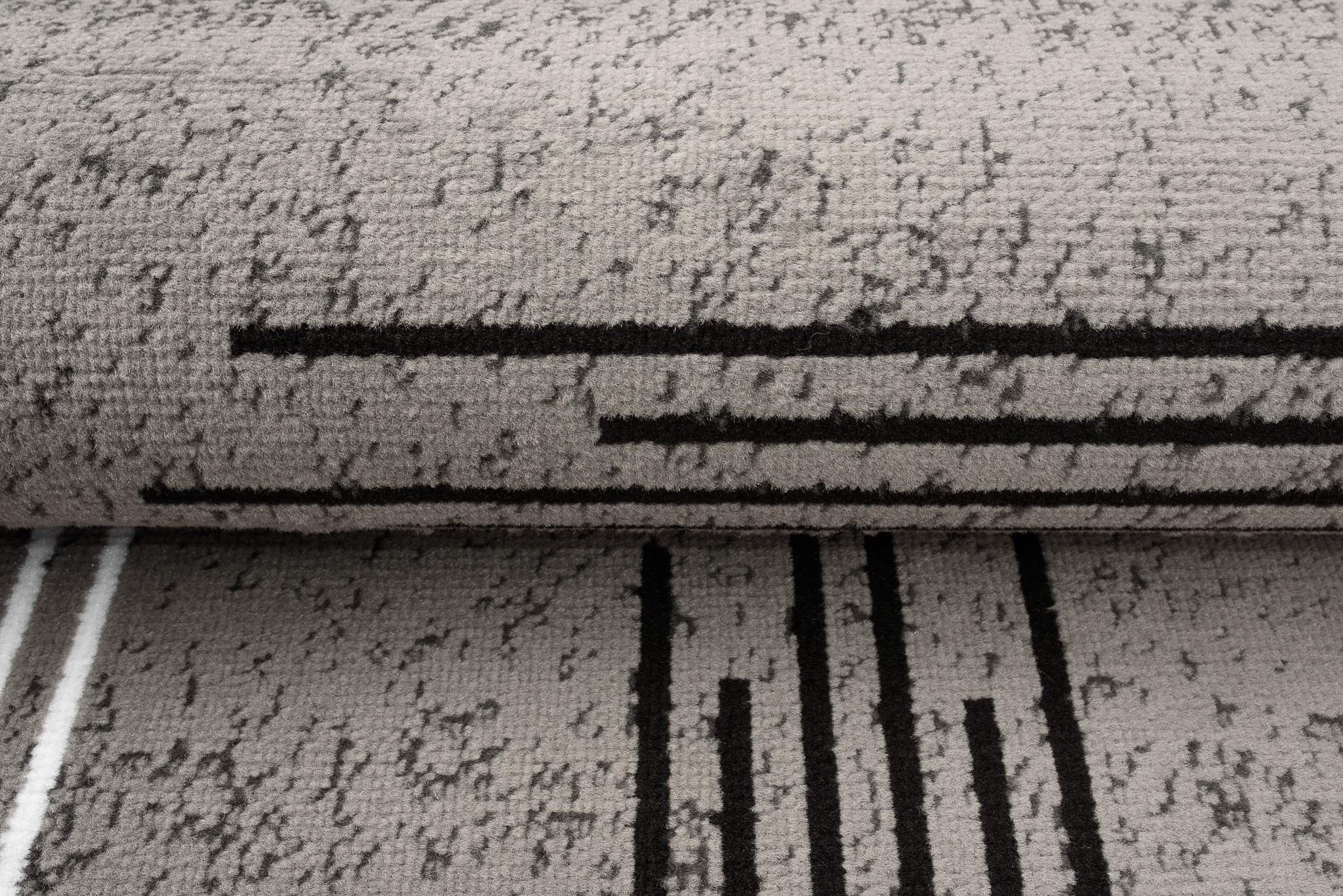 Tappeto 200x300 soggiorno pelo corto grigio moderno motivo geometrico ÖKOTEX - Foto 27 di 41
