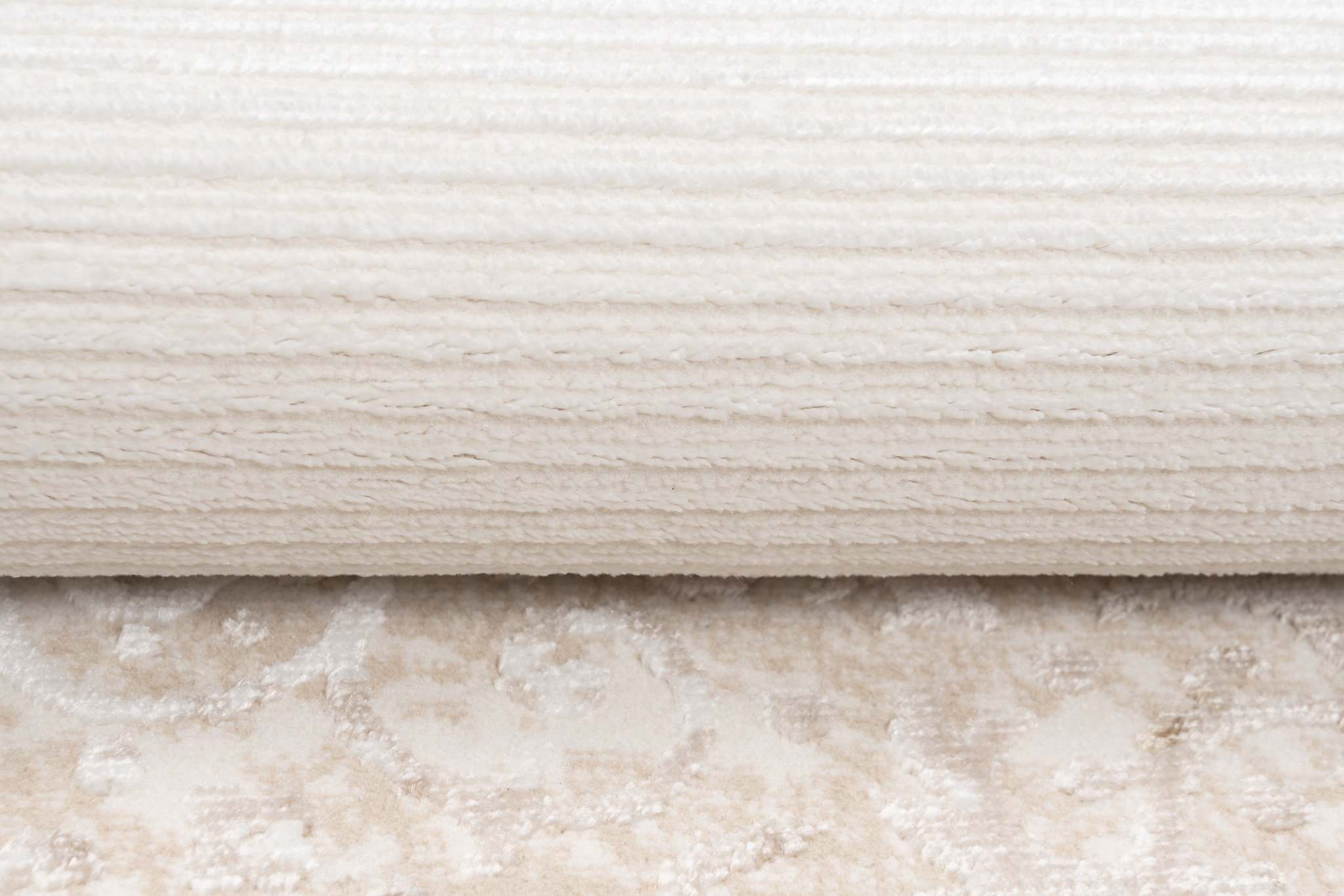 Alfombra Clásica Piso Corto Beige Crema Brillante Floral Borde Salón ÖKOTEX - Imagen 26 de 30