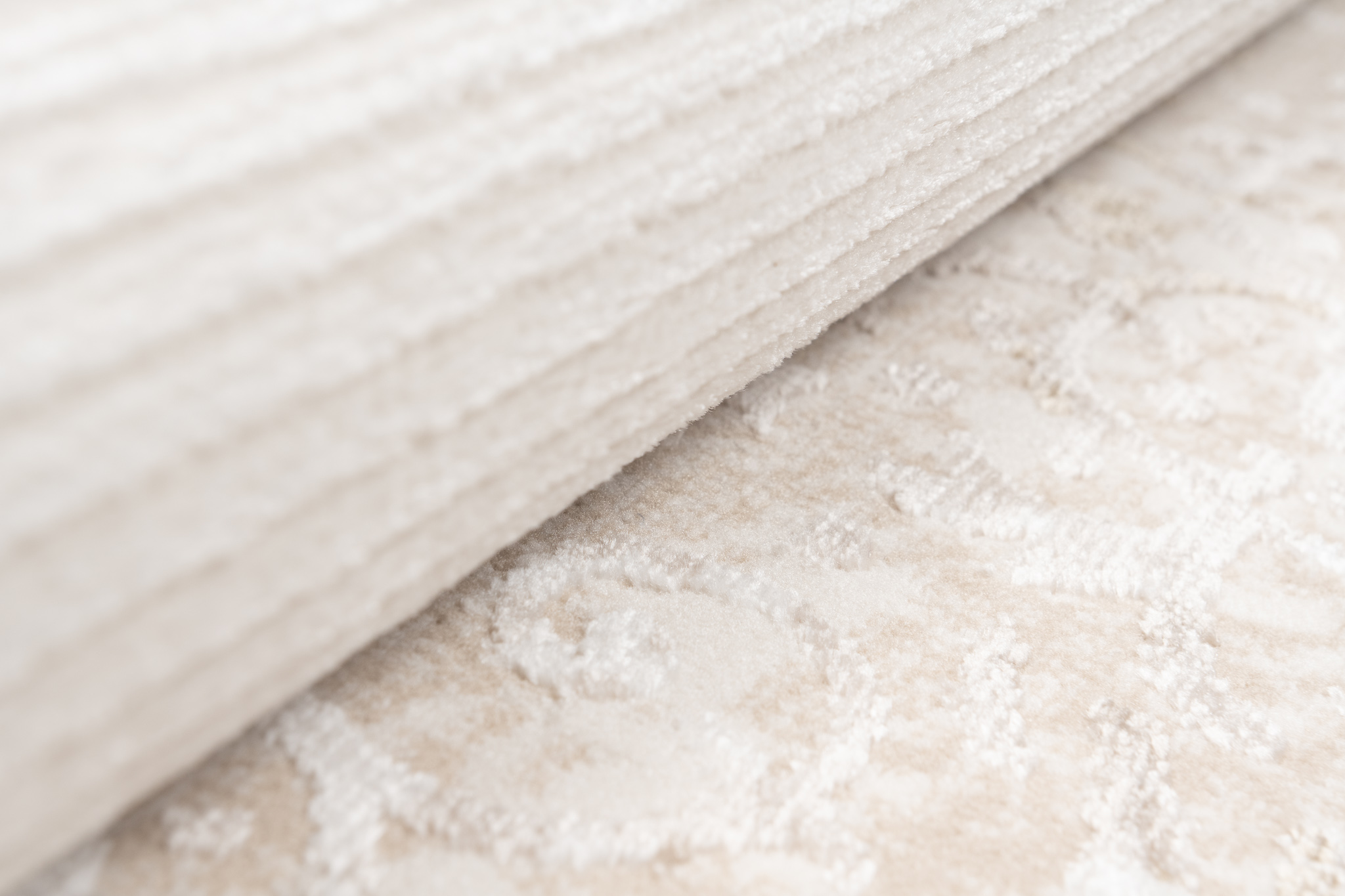 Alfombra Clásica Piso Corto Beige Crema Brillante Floral Borde Salón ÖKOTEX - Imagen 27 de 30