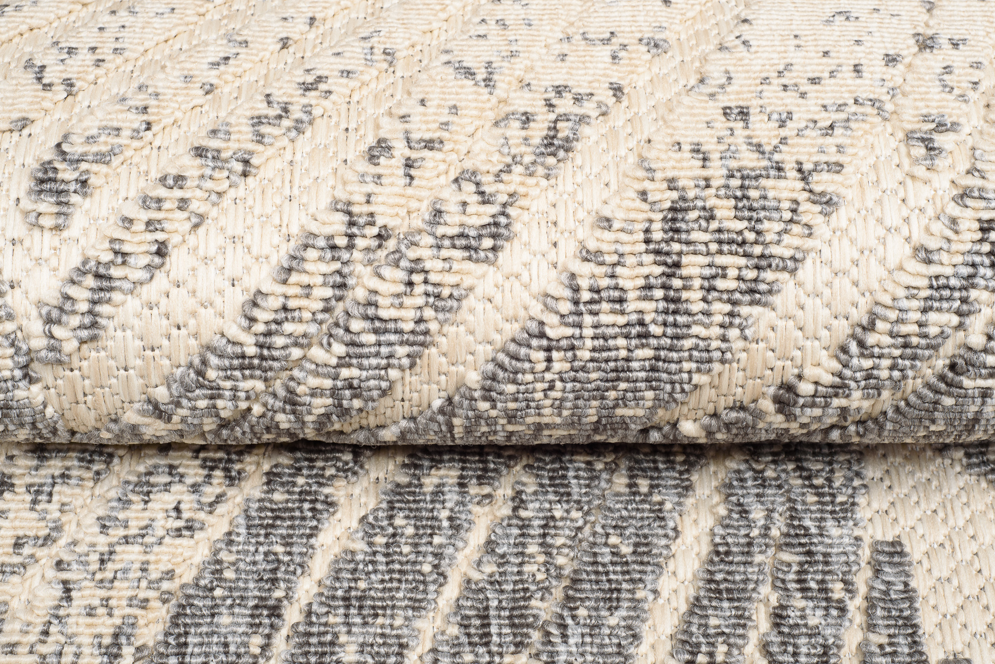 Alfombra interior exterior gris crema terraza balcón salón aspecto 3D moderno - Imagen 17 de 41