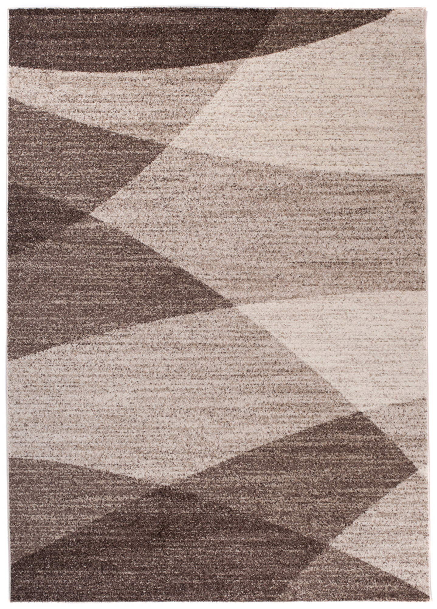 Alfombra de pelo corto moderna melerizada diseño borroso salón dormitorio ecotex - Imagen 3 de 15