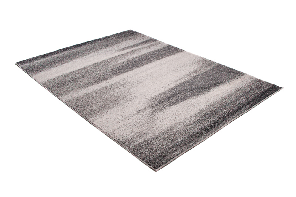 Alfombra de pelo corto moderna a rayas mellizadas de diseño alfombras borrosas salón - Imagen 15 de 27