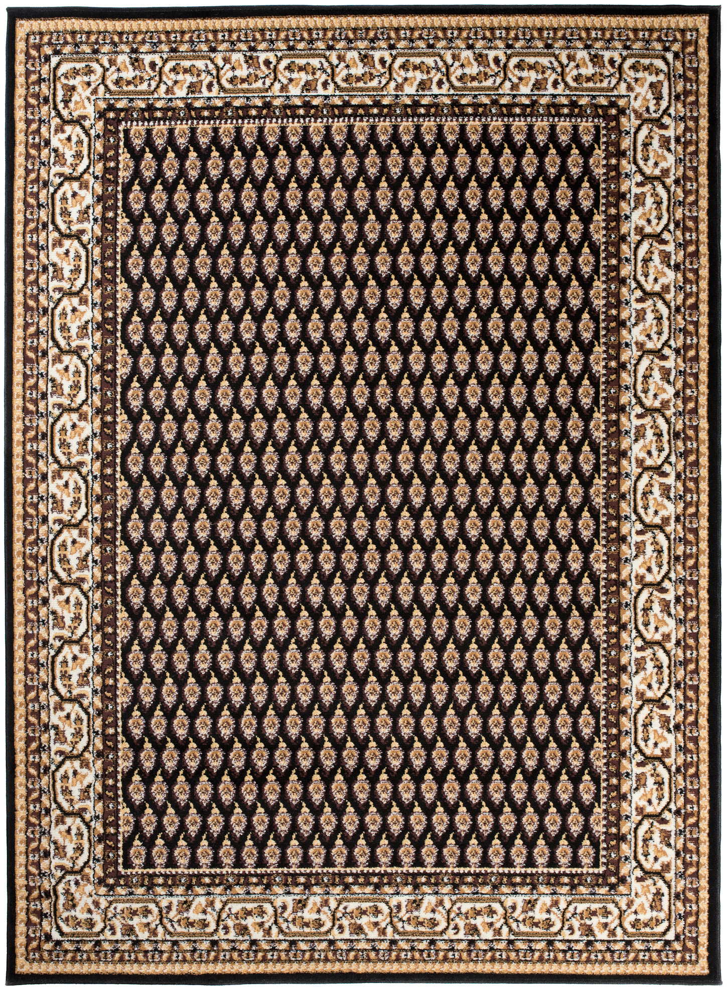 Teppich Modern Blumen Ornament Beige Braun Rot Lila Wohzimmer Schlafzimmer - Bild 3 von 41