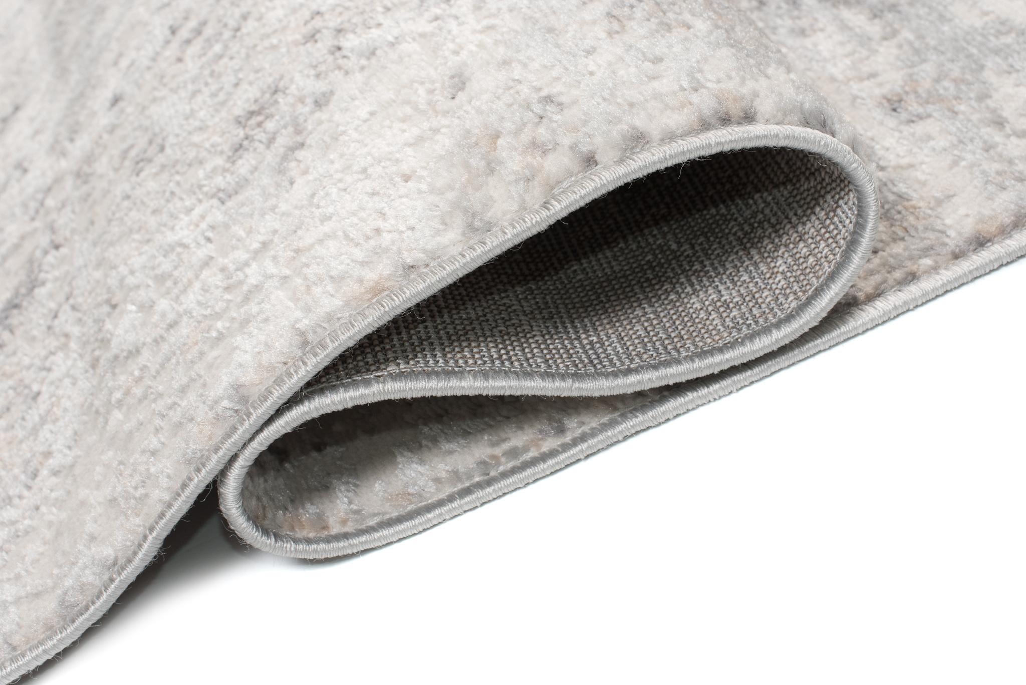 Teppich Kurzflor Grau Beige Blau Verwischt Abstrakt Wohnzimmer Schlafzimmer - Bild 5 von 22